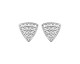 Boucles d'oreilles argent oxydes Stepec - BUXSOBP