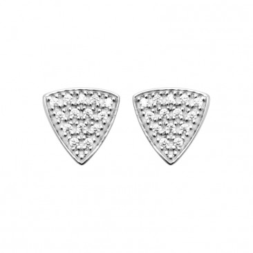 Boucles d'oreilles argent oxydes Stepec - BUXSOBP