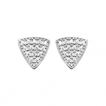 Boucles d'oreilles argent oxydes Stepec - BUXSOBP