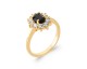 Bague plaqué or oxydes Stepec - IPBJITJO