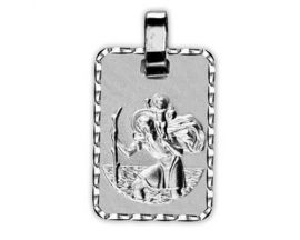 Médaille St Christophe argent Lucas Lucor - ARR39