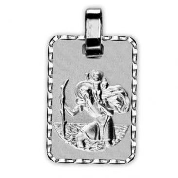 Médaille St Christophe argent Lucas Lucor - ARR39