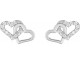 Boucles d'oreilles boutons or oxydes - 2IG33GZ