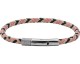 Bracelet acier & cuir Rochet - HB1430299