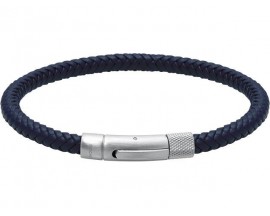 Bracelet acier & cuir Rochet - HB145006