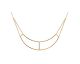 Collier plaqué or oxydes Stepec - ESBEXUOU