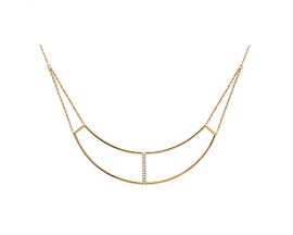 Collier plaqué or oxydes Stepec - ESBEXUOU
