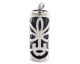 Pendentif argent onyx Tiki M'itik - T3003