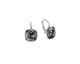 Boucles d'oreilles dormeuses argent et cristal Spark - A765GR