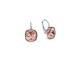 Boucles d'oreilles dormeuses argent et cristal Spark - A765VR