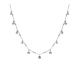 Collier argent et oxydes LINEARGENT - 19194-C