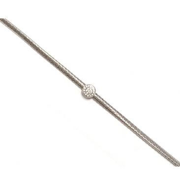 Bracelet argent oxydes Valenzi - BR1318W