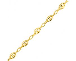 Bracelet plaqué or - 113004