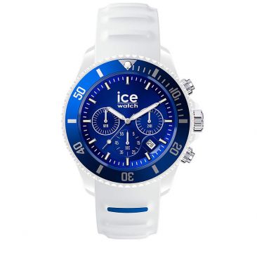 Montre ICE Chrono White Blue Medium (40mm) Ice-Watch - 021424