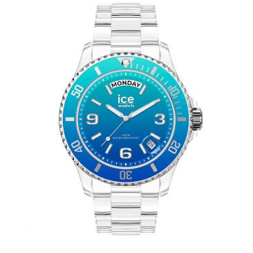 Montre ICE Clear sunset Turquoise Medium (40mm) Ice-Watch - 021435