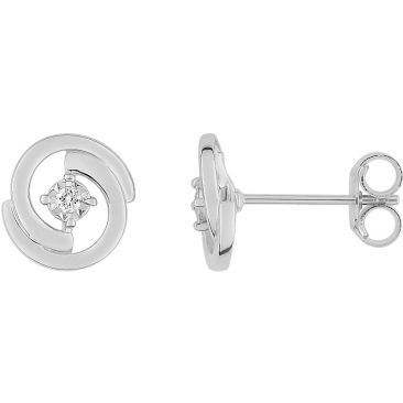 Boucles d'oreilles boutons or & diamant(s) - 2ZA704GB4