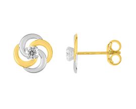 Boucles d'oreilles boutons or - 29SA716BZ