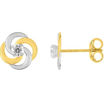 Boucles d'oreilles boutons or - 29SA716BZ