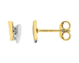 Boucles d'oreilles boutons or - 29SJ61BZ