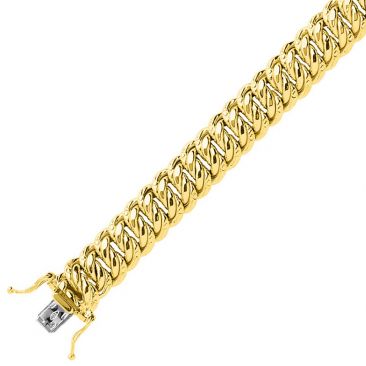 Bracelet or maille américaine - L071