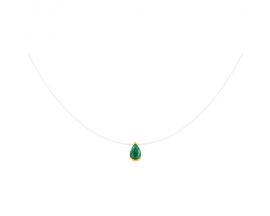 Collier or & émeraude - 397150.E0