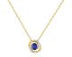 Collier or & saphir - 5A733BSTZ
