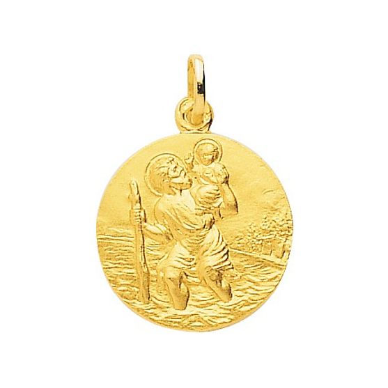 Médaille Saint Christophe or - 20068 - 20068