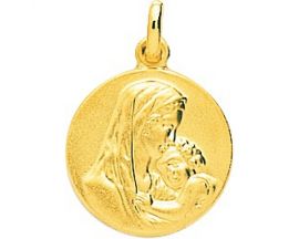 Médaille vierge or - 20319
