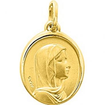 Médaille vierge or - 20549