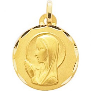 Médaille vierge or - 20713