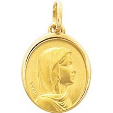 Médaille vierge or - 660084