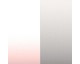 Cuirs boucles d'oreilles 43 mm Les Georgettes - Rose clair/gris clair