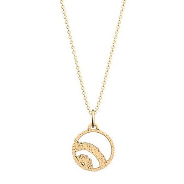 Collier Les Georgettes - Nomade doré - 16 mm