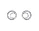 Boucles d'oreilles boutons or & oxydes Stepec - aBTXII