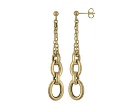 Boucles d'oreilles pendants or Stepec - aXOTII 