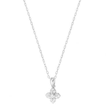 Collier argent oxydes Punica - FIN_N05_RHO
