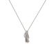 Collier argent et oxydes LINEARGENT - 19400-PE