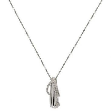 Collier argent et oxydes LINEARGENT - 19400-PE