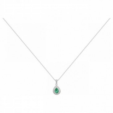 Collier argent oxydes Phebus - 70700663