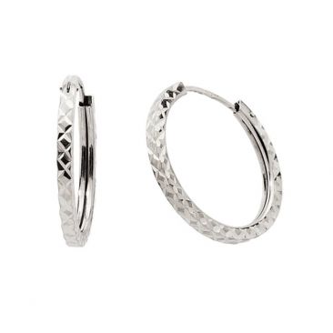 Boucles d'oreilles créoles or Stepec - N11887G