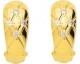 Boucles d'oreilles clip plaqué or & oxydes Stepec - 105249.1