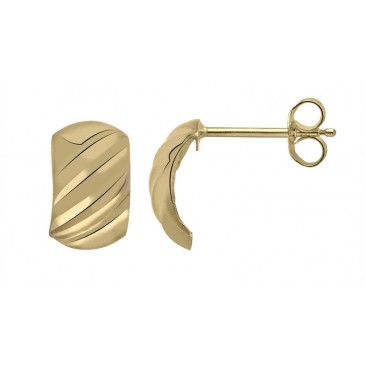 Boucles d'oreilles créoles or Stepec - cUITBJ