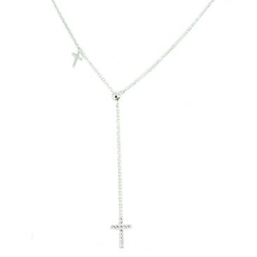 Collier argent chapelet Croix Stepec - cIXPU