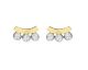 Boucles d'oreilles boutons or Stepec - bPIOIJ