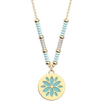 Collier Les Cadettes Lotus iconic finition or - 70414271944