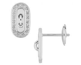 Boucles d'oreilles boutons or & diamant(s) - MG2012GB2
