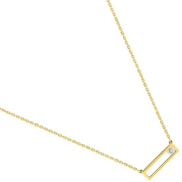 Collier or & diamant - 3.7362.30