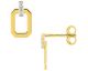 Boucles d'oreilles boutons diamant(s) or Stepec - 2.7323.33