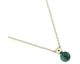 Collier or & malachite Stepec - J30011.N0