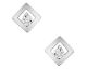 Boucles d'oreilles boutons or diamant(s) - QE204GB4